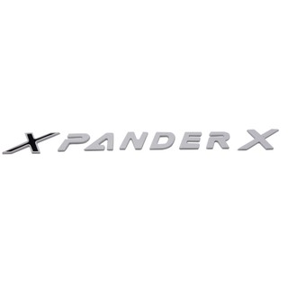 Logo โลโก้ "X PANDER" สูง3.2เซน สีขาว สำหรับ Mitsubishi Xpander ปี 2018-2019