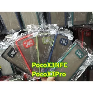 ✨พร้อมส่งใน🇹🇭✨เคสขอบนิ่มหลังแข็งขุ่นคลุมกล้อง For Xiaomi Poco X3 / PocoX3 / Poco X3 Pro / Poco X3 NFC