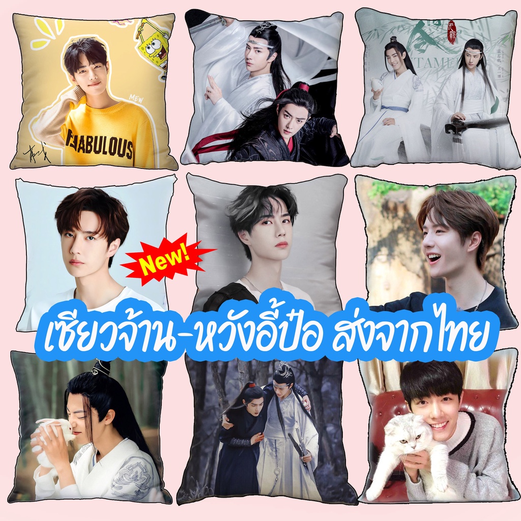 ป๋อจ้าน (พร้อมส่งจากไทย) หมอนเซียวจ้าน หมอนหวังอี้ป๋อ