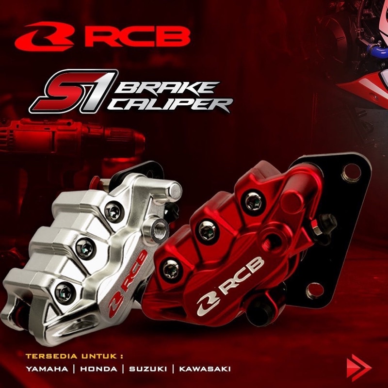 RCB S1 FRONT CALIPER NMAX/ MIO/ VARIO / RCB S1 REAR CALIPER NMAX