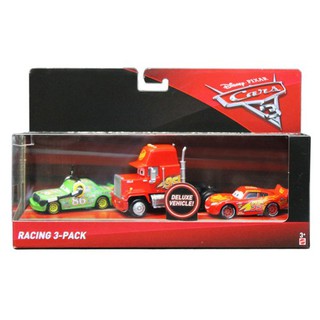 MATTEL - DISNEY PIXAR - CARS 3 - RACING 3-PACK - DELUXE VEHICLE