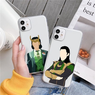 เคสโทรศัพท์มือถือ แบบใส ลาย Loki Laufeyson สําหรับ iphone 6 6s 7 X XS XR XSMax 11pro 12 pro 13 promax