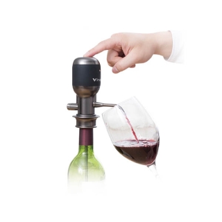 [ไม่ต้องใช้ Decanter] Vinaera เครื่องเติมอากาศไวน์ เครื่องรินไวน์ กดไวน์ เครื่องอัดอากาศไวน์ รุ่น Pro-MV7