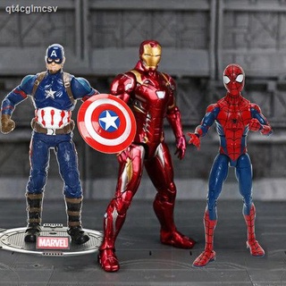 Figure ของสะสม โมเดลตัวการ์ตูน✚►Zhongdong mk7 Iron Man hand-made Marvel Avengers 3 ตุ๊กตาของเล่นเด็กรุ่นตกแต่ง mk6 mark