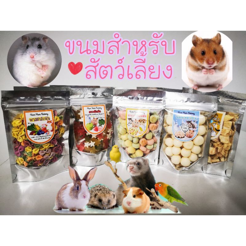 ขนมสำหรับสัตว์เลี้ยง​หลากหลายรส​ อร่อยปลอดภัย​ ไม่มีน้ำตาลเเละเกลือ