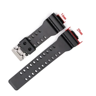 อะไหล่สายนาฬิกาข้อมือสําหรับ Casio G - Shock Ga - 100 / 110 / 120 / 150 / 200 / 300 Gd - 100 / 110 / 120 G - 8900 / Gr - 8900 W