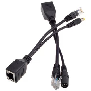 สาบแปลงไฟ POE cable ฝากไฟไปกับสายแลน Passive POEใช้กับAccess Point router cctv