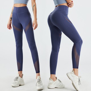 Women Leggings Yoga Pants Women Sexy Push Up Fitness Gym Running Mesh Seamless Workout Pants Female High Waist