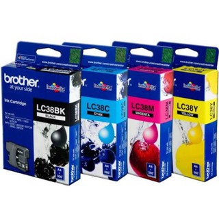 ตลับหมึก Brother LC 38 BK C M Y 4สี (nobox)