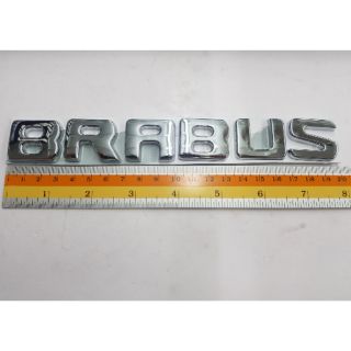 Logo Brabus ของรถ Benz 3 x 2.5 cm