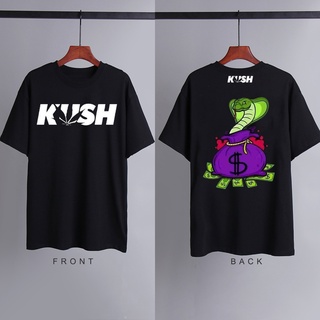 เสื้อคนอ้วนผญ - KUSH วัฒนธรรมการออกแบบวินเทจแรงบันดาลใจผ้าฝ้ายหลวมเสื้อผ้าเสื้อยืดสําหรับผู้ชายเสื้