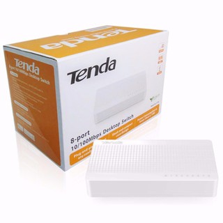 Tenda S108 Ethernet Switch Desktop 8 Port 10/100Mbps