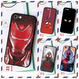 Huawei Y5 Y7 Y9 Prime P40 P50 P60 Pro 2018 2019 230411 เคสโทรศัพท์มือถือแบบนิ่ม ลาย Marvel Iron Spider Man สีดํา