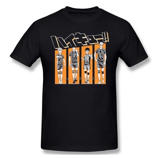 [S-5XL] เสื้อยืดคอกลม ผ้าฝ้าย 100% พิมพ์ลายอนิเมะ Haikyu Hinata แนวสตรีท ฮาราจูกุ แฟชั่นฤดูร้อน สําหรับผู้ชาย