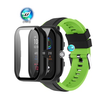 สาย amazfit GTS 4 Mini สาย สายนาฬิกาสายซิลิโคน amazfit GTS4 Mini สายรัด เคส amazfit GTS 4 Mini เคส เคส amazfit GTS 4Mini เคส เคสป้องกัน ฟิล์ม amazfit GTS 4 Mini ฟิล์ม ฟิล์มกระจกนิรภัย HD