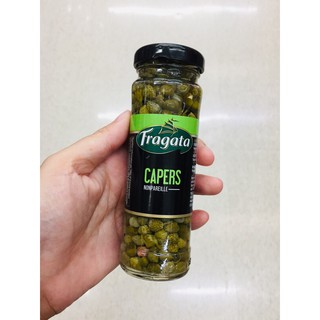 เมล็ดคาเปอร์ในน้ำเกลือ (Capers in Brine) แคปเปอร์ Fragata ผักดอง จากสเปน ใช้ทานคู่กับอาหารทะเลเพื่อดับกลิ่นคาว 99g