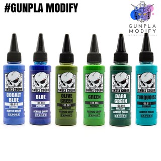 SKULL COLOR สีอะคริลิค ผสมสำเร็จ 60 ml