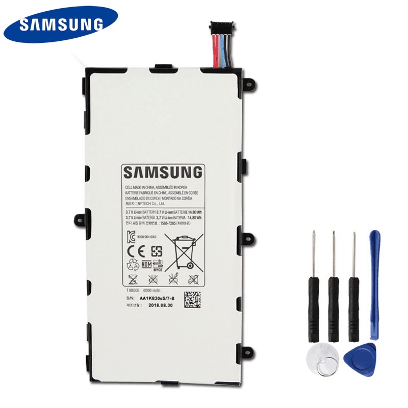 แบตเตอรี่ Samsung Original T4000E สำหรับ Samsung GALAXY Tab3 7.0 T210 T211 T2105 T217a T4000C T4000U