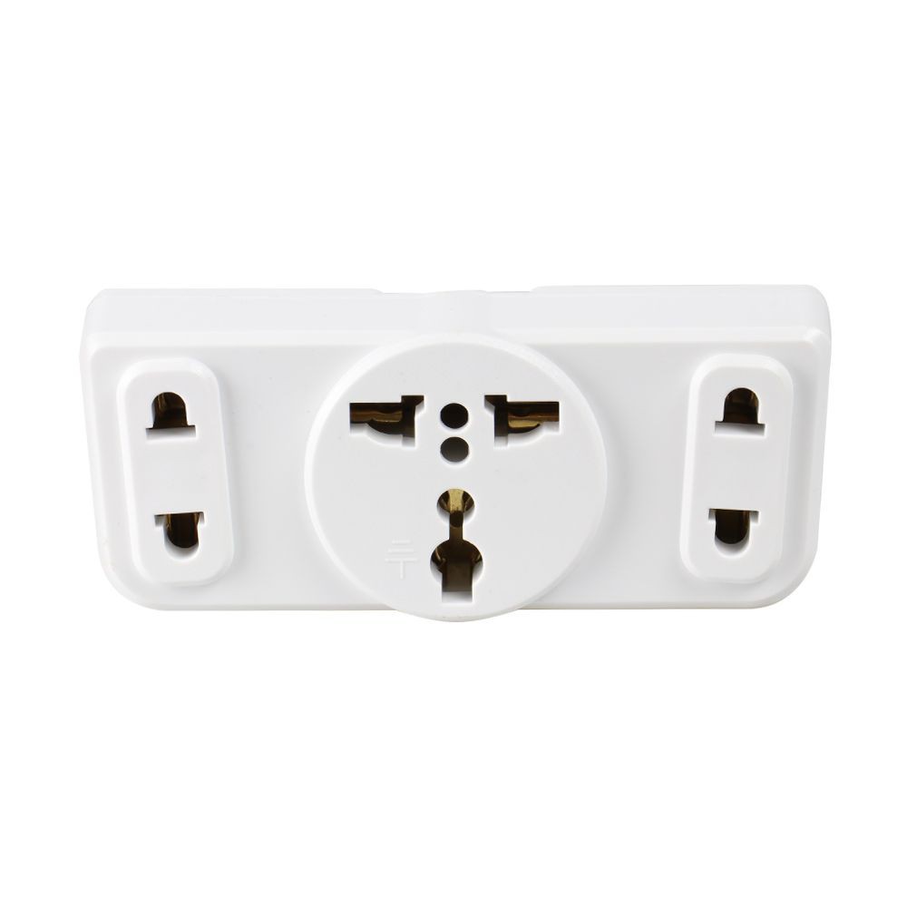 ปลั๊กแปลง 2 ขากลม TOSHINO TW3-A  ADAPTER UNIVERSAL TOSHINO TW3-A