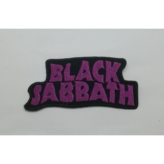 Black Sabbath ,Ozzy Osbourne ตัวรีดติดเสื้อ เป้ ยีนส์ หมวก ตัวรีด อาร์มติดเสื้อ กระเป๋า เป้ ยีนส์ หมวก Music Heavy Metal