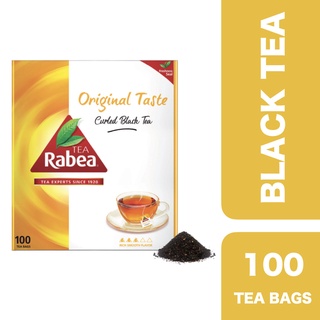 Rabea Tea Original Taste Black Tea 100 Tea Bags ++ ชาราบีอะย์ ออริจินัลเทส ชาดำถุงกระตุก 100 ซอง