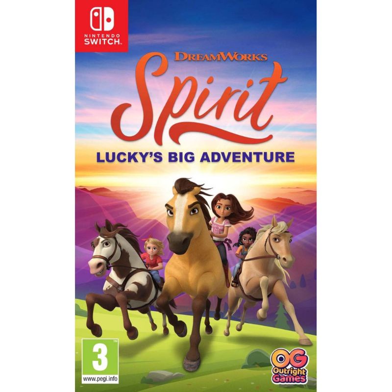 (มือ 1) Nintendo Switch : DreamWorks Spirit – Lucky’s Big Adventure (Z.2/Eng)