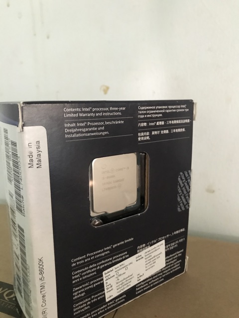 intel i5-8600k ประกันadviceถึง64 - darkloot01 - ThaiPick