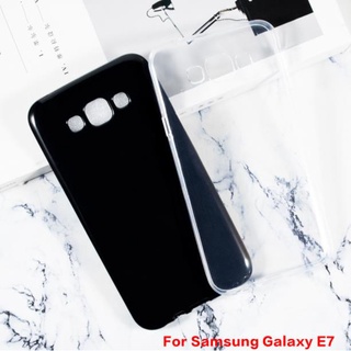 เคสซิลิโคน TPU แบบนิ่ม สําหรับ Samsung Galaxy E7