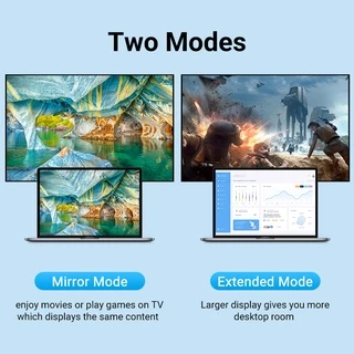 Vention สายเคเบิลต่อขยาย HDMI 4K 60HZ HDMI ตัวผู้ เป็นตัวเมีย สําหรับโปรเจคเตอร์ HD TV LCD แล็ปท็อป 4K