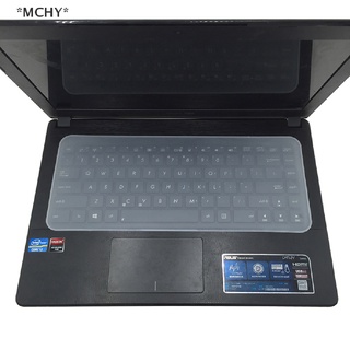 Mchy&gt; เคสซิลิโคนใส ป้องกันคีย์บอร์ดแล็ปท็อป สําหรับ 13 นิ้ว 14 นิ้ว 15 นิ้ว 17 นิ้ว
 ใหม่