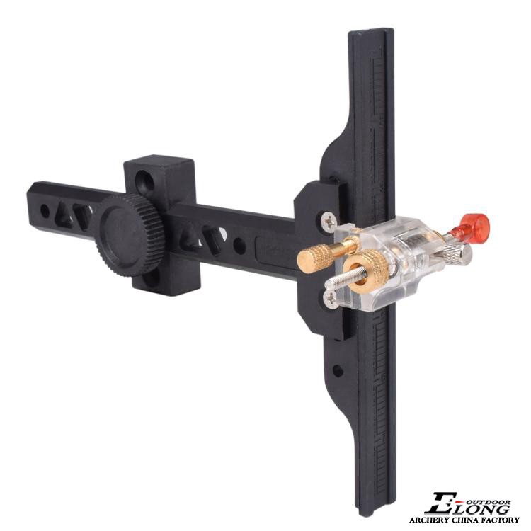 Recurve Bow Sight การล่าสัตว์ปรับ Sight ในสต็อก