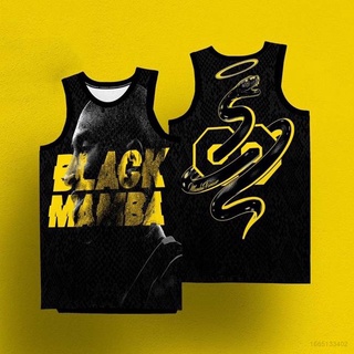 ใหม่ เสื้อกีฬาบาสเก็ตบอล ลาย BLACK MAMBA Kobe พลัสไซซ์ สําหรับผู้ชาย และผู้หญิง