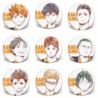 เข็มกลัด เครื่องประดับ รูปการ์ตูน haikyu