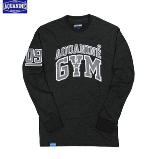 เสื้อยืด AQUANINE - GYM LONG SLEEVE (สีTOPดำ) เสื้อยืด tshirt