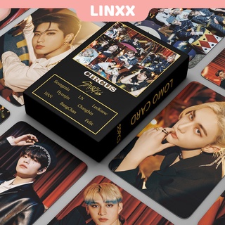 Linxx โปสการ์ด อัลบั้ม StrayKids Lomo Card Kpop CIRCUS 2022 Series 55 ชิ้น