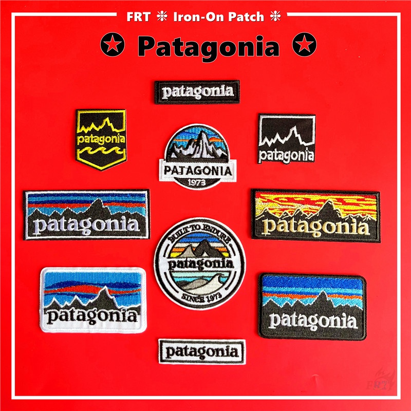 ☸ Patagonia - แผ่นรีดติดเสื้อกลางแจ้ง ☸ แผ่นแพทช์รีดติดเสื้อ DIY 1 ชิ้น