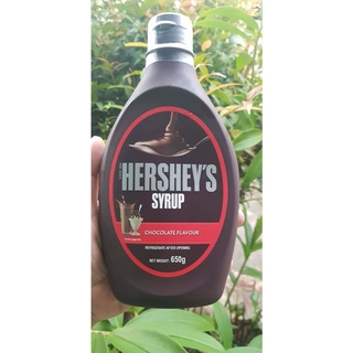 เฮอร์ชีส์ (Hershey) ไซรัป ช็อกโกแลต 650 กรัมHershey Chocolate Syrup 650 g.