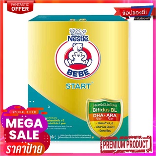 ตราหมี เบบี สตาร์ท นมผงสำหรับทารก 600 กรัมNestle BEBE START 1 Infant Formula Milk Powder 600 g