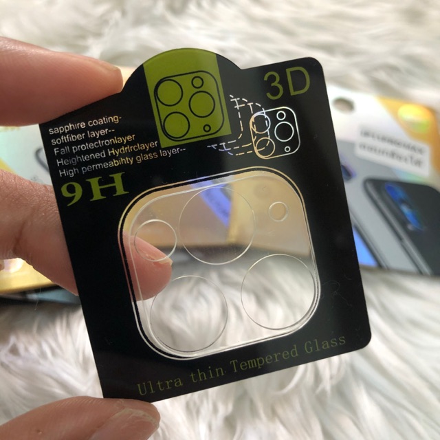 ฟิล์มกระจกกล้อง IPHONE 11  (ฟรีฟิล์มกระจก)