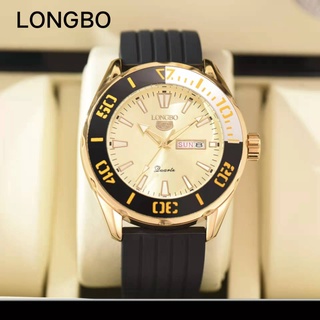 LONGBO 80781 นาฬิกาข้อมือควอตซ์สำหรับผู้ชาย