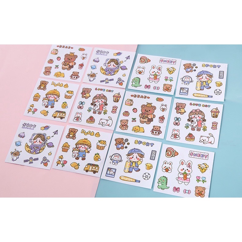 สติ๊กเกอร์ไดคัท สติ๊กเกอร์น่ารัก sticker สติ๊กเกอร์กันน้ำ สติ๊กเกอร์น่ารัก สติกเกอร์ สติกเกอร์ไดคัท - รูปที่ 4