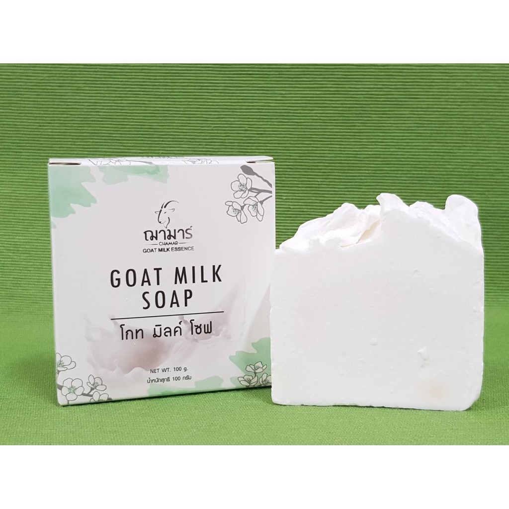 สบู่นมแพะ แบรนด์ ฌามาร์ (Chamar) ขนาด 100 กรัม ผิวขาวนุ่มละมุน - รูปที่ 6