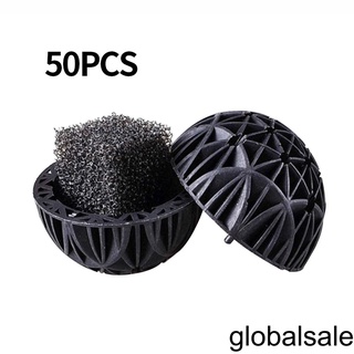 [GLOBAL] Fish Tank Filters Balls Sponges Filtration Media Aquarium Pond Filtrator Tools 50pcs