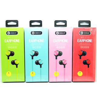 หูฟัง สมอลทอล์ค Stereo Earphone KEERA  WE210 เสียงดี ถูกทุกช็อต.com