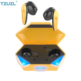 Tzuzl G20 ชุดหูฟังเล่นเกมบลูทูธไร้สาย TWS 15ms เสียงเบส