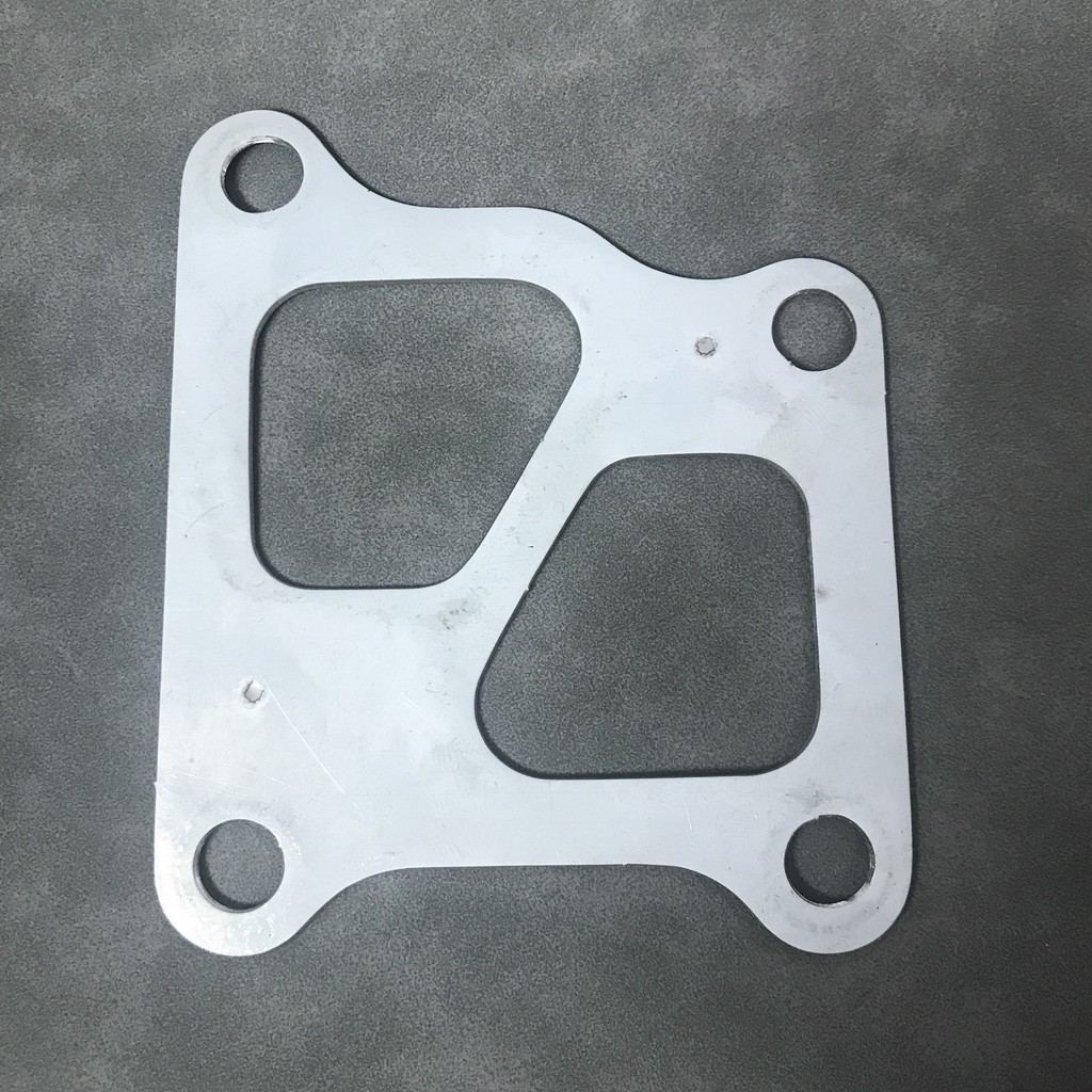 MITSUBISHI มิตซูบิชิ อีโว 456789 EVO 10 EVO X TD05 TURBO GASKET METAL INLET 3 LAYER 1.5MM THICKNESS 
