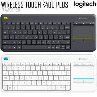 คียบอร์ด LOGITECH WIRELESS TOUCH KEYBOARD K400 PLUS