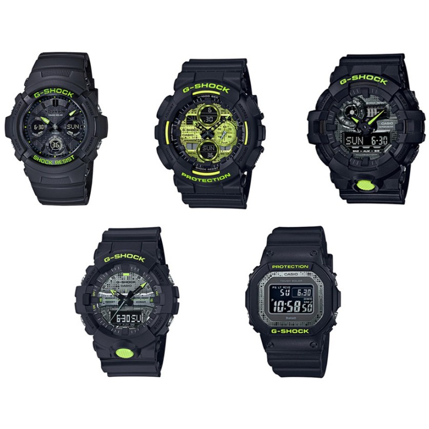 รุ่นใหม่ Casio G-Shock Digital Camouflage (AWR-M100SDC-1A,GA-140DC-1A,GA-700DC-1A,GA-800DC-1A,GW-B5600DC-1)