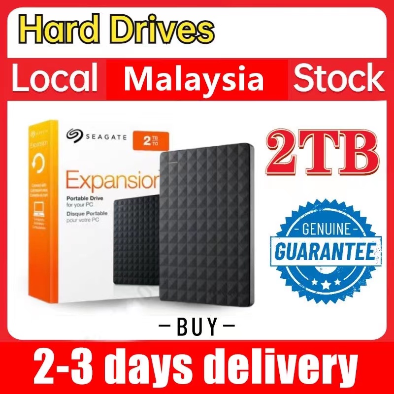 Seagate Expansion HDD Drive Disk 500G 1TB 2TB USB3.0 External HDD 2.5" Portable External Hard Disk ₨