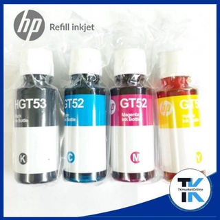 HP Refill inkjet หมึกอิงค์เจ็ท ชนิดเติม HPGT53/ GT52 สำหรับเครื่องพิมพ์อิงค์เจ็ท HP หมึกแท้ความละเอียดสูง**ไมีมีกล่อง